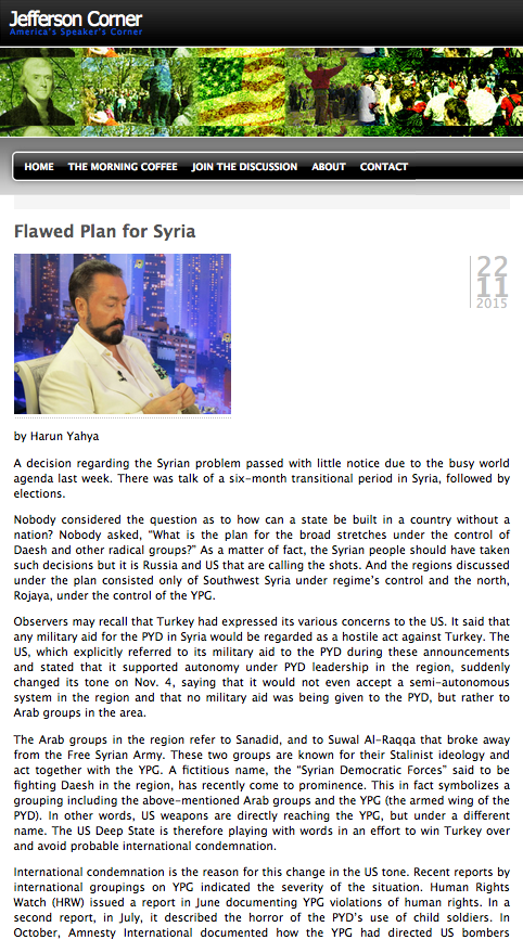Garip bir Suriye planı